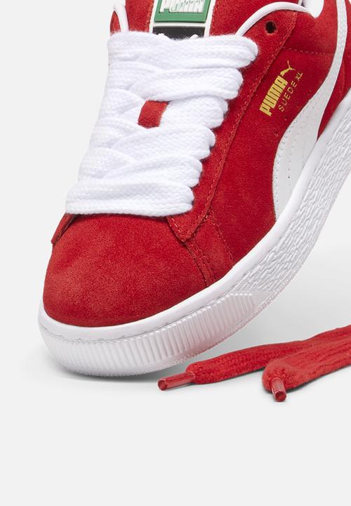 PUMA - Suede Xl Jr - For All Time Red/Puma White