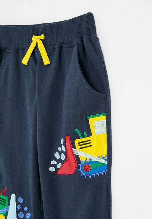 Pop Candy - Printed sweat pants - blue
