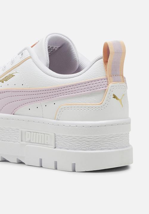 PUMA - Mayze lth piping jr - puma white-grape mist-peach fizz