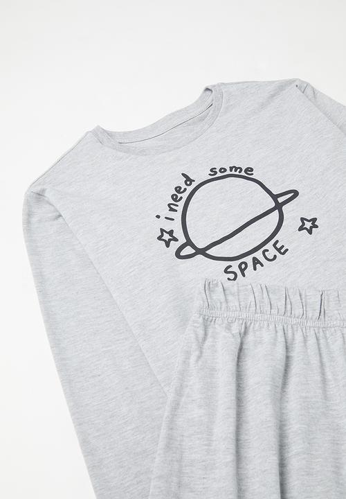 Pop Candy - Pj set - grey