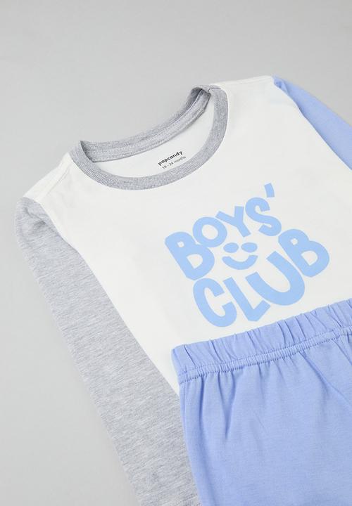 Pop Candy - Pj set - sky blue & white