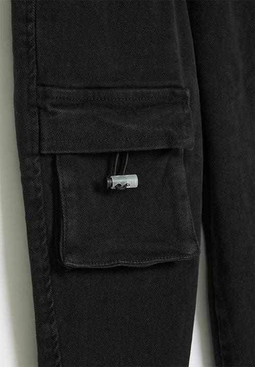 Pop Candy - Cargo pants - black