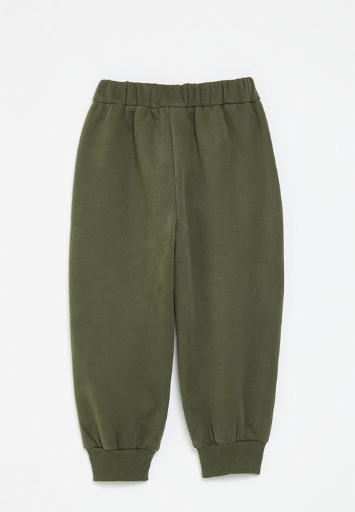 Pop Candy - Cuff sweatpants - green