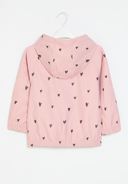 Cotton On - Reign jacket - zephyr/hand drawn hearts