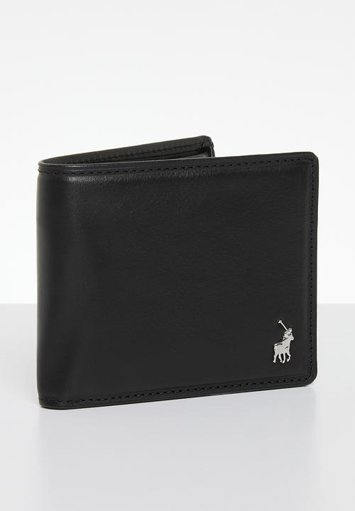 POLO - Billfold With Coin Section - Black