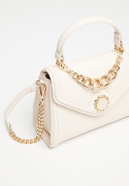 ALDO - Bynight top handle bag - bone