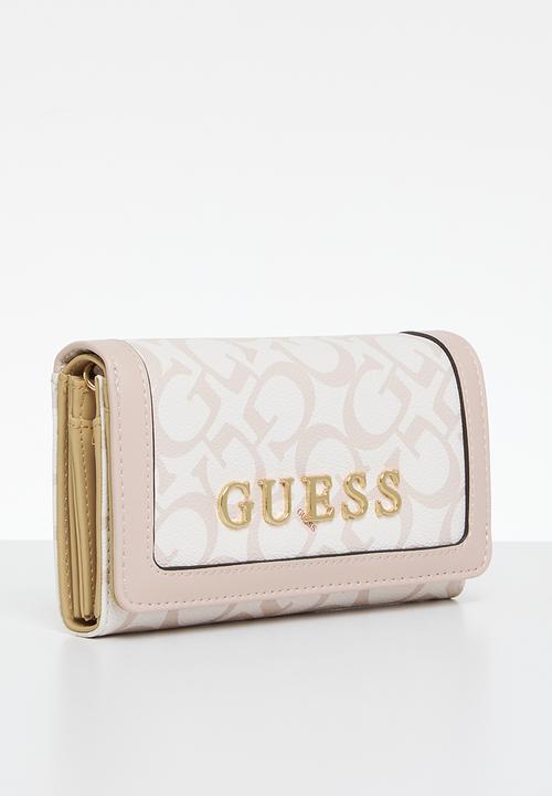 GUESS - Garrick slg phone organizer - powder