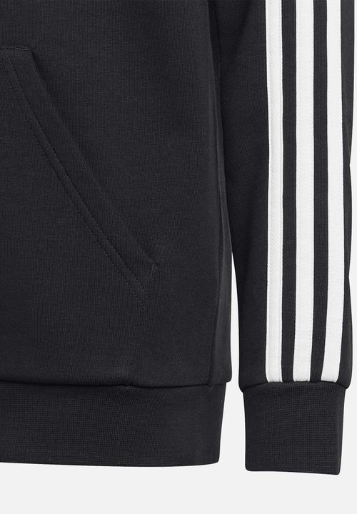 adidas Originals - U 3s fl fz hood - black & white