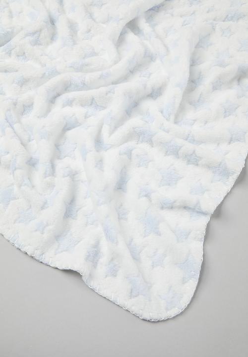 Pop Candy - Pressure foam blanket - white & blue