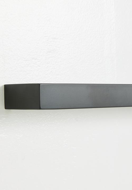 Sixth Floor - Griffin Towel Rail - Matt Black