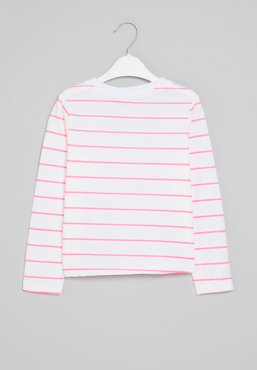 Pop Candy - Long sleeve printed tee - pink