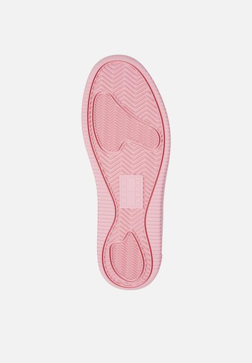 Tommy Hilfiger - TJW retro basket ess - ecru/pink alert