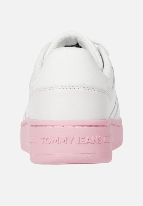 Tommy Hilfiger - TJW retro basket ess - ecru/pink alert