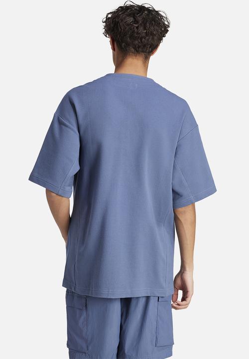 adidas Performance - Lng cover top  - mid blue