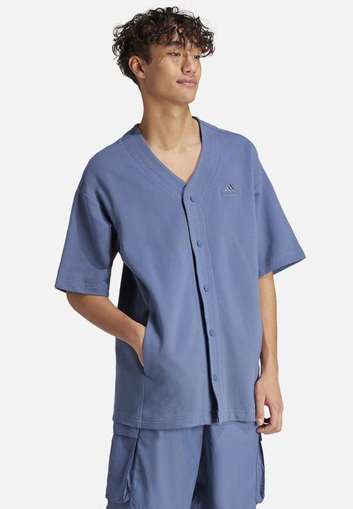 adidas Performance - Lng cover top  - mid blue