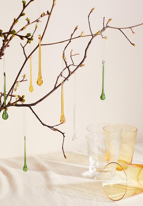 H&M - 6-pack glass easter decorations - multi