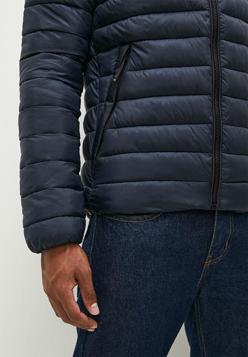 Superdry. - Hooded fuji sport padded jkt - eclipse navy