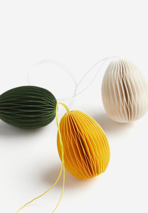 H&M - 6 pack easter decorations - multi
