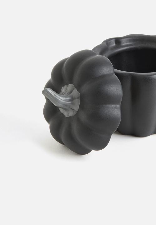 H&M - Stoneware box - black