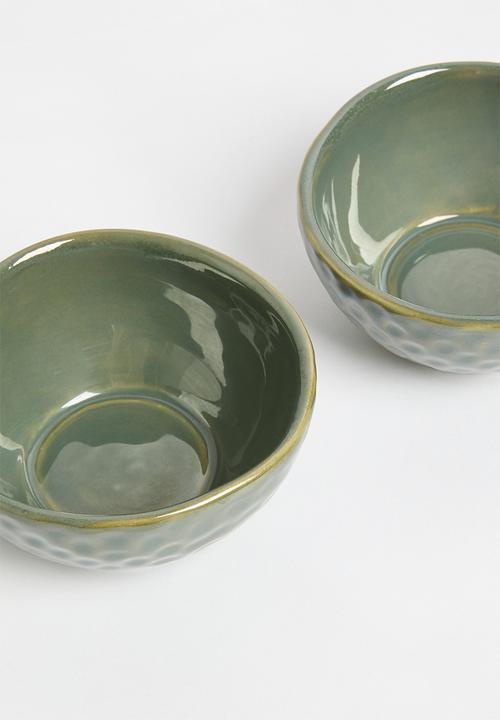Sixth Floor - Bowl Set of 2 - Olive