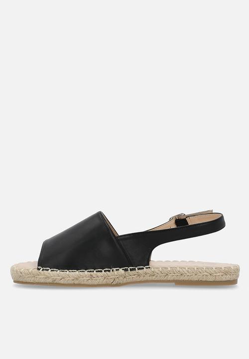 edit - Saskia espadrille - black