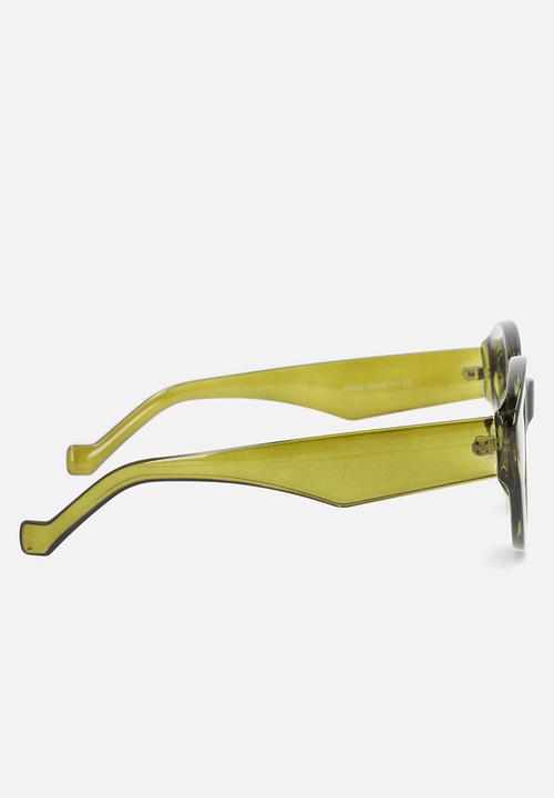 Superbalist - Millie cat-eye sunglasses - green