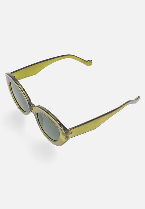 Superbalist - Millie cat-eye sunglasses - green