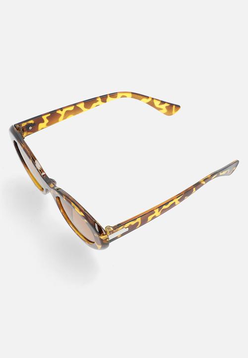 Superbalist - Abongwe oval sunglasses - brown