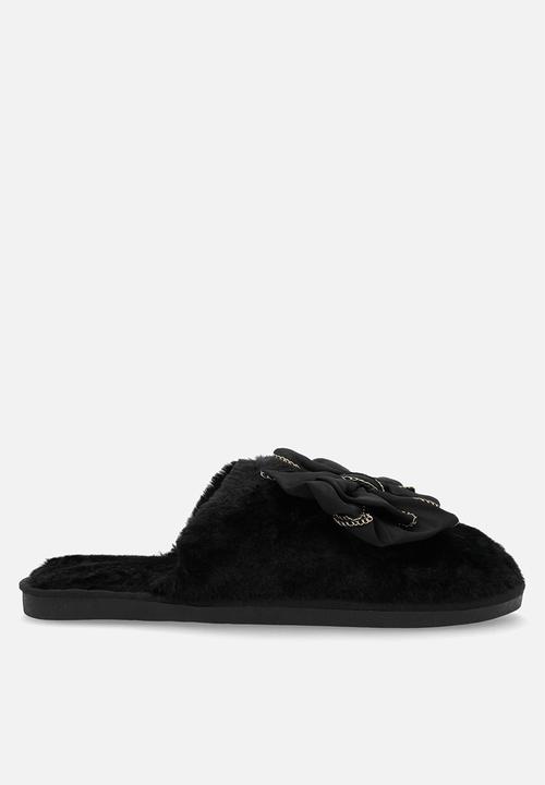 Superbalist - Amahle bow slipper - black