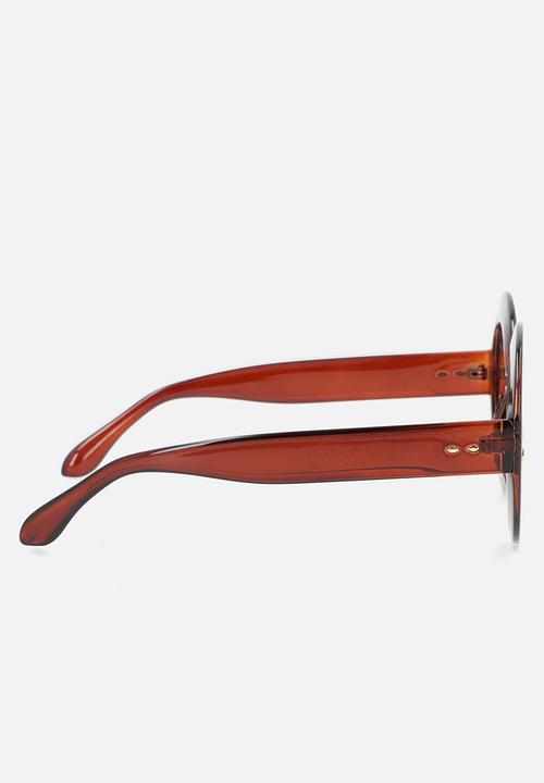 Superbalist - Tammy oversized sunglasses - brown