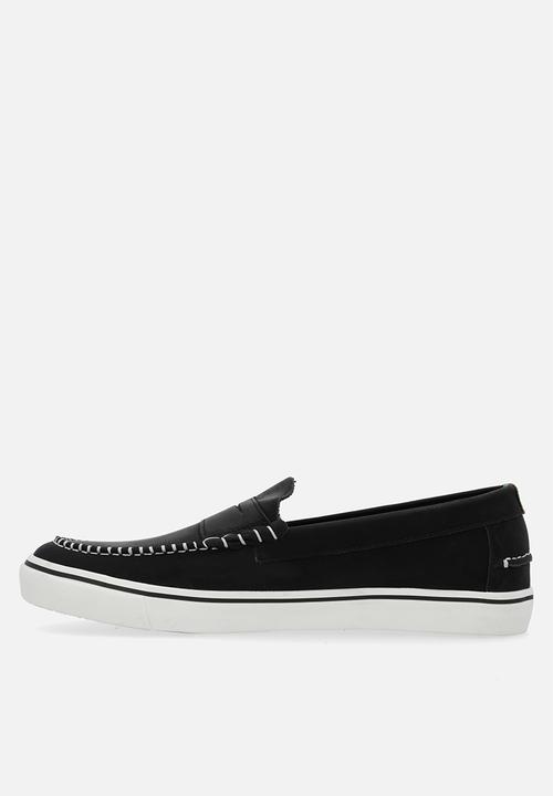 MAZERATA - Vinny 1 faux nubuck - black