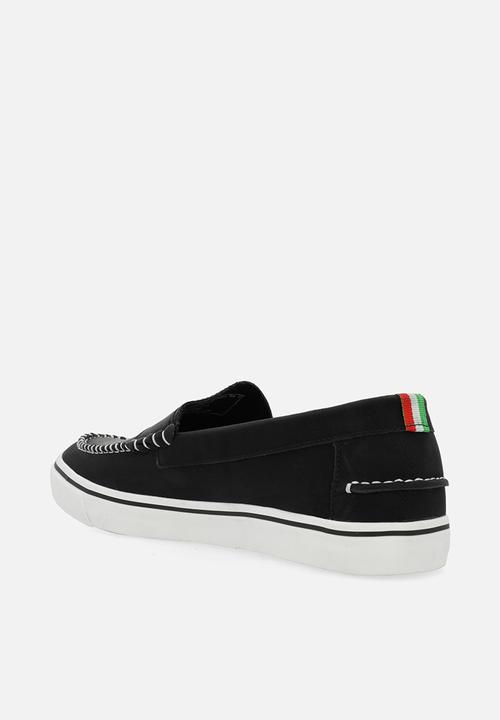 MAZERATA - Vinny 1 faux nubuck - black