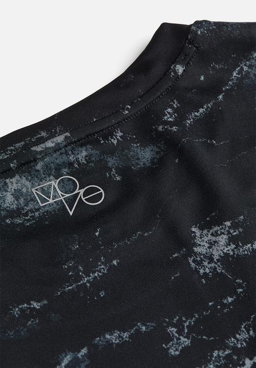 H&M - Drymove™ sports top - black marble