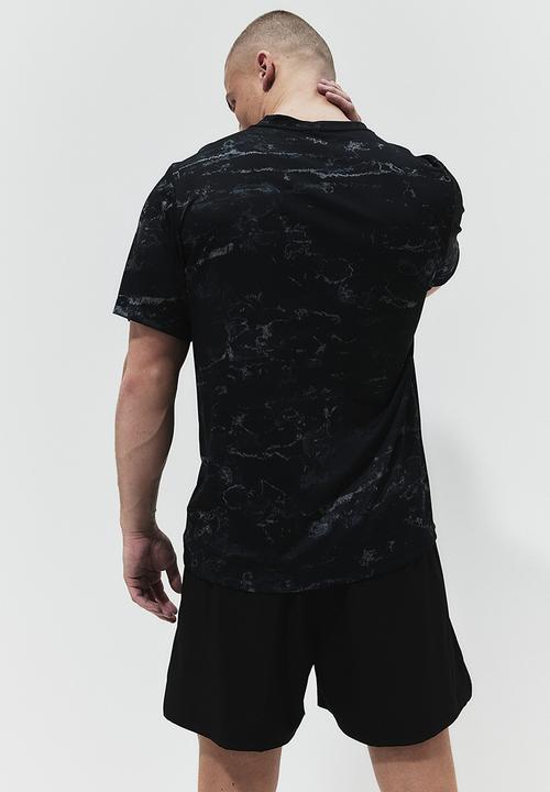 H&M - Drymove™ sports top - black marble