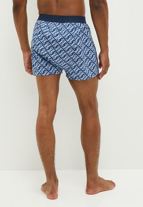 Levi’s® - Poster logo aop woven 1 pack - blue