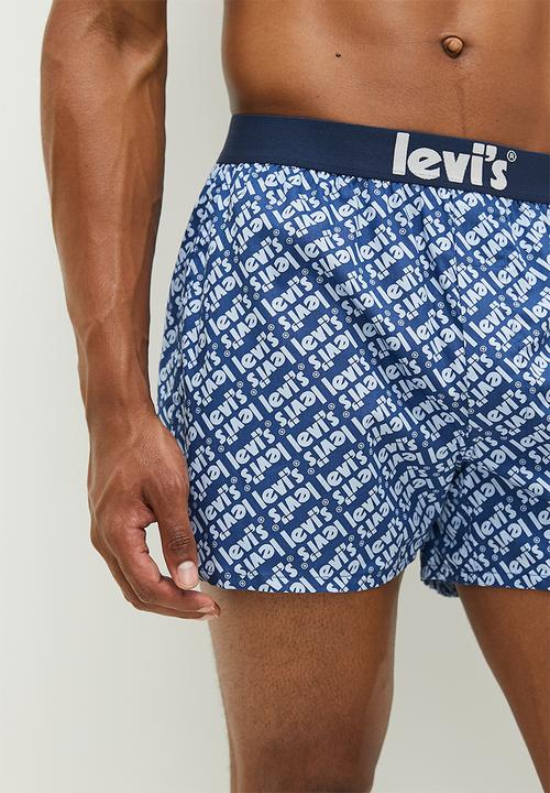 Levi’s® - Poster logo aop woven 1 pack - blue