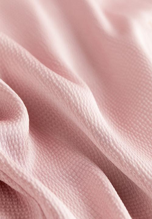 H&M - Pointed-collar shirt - powder pink