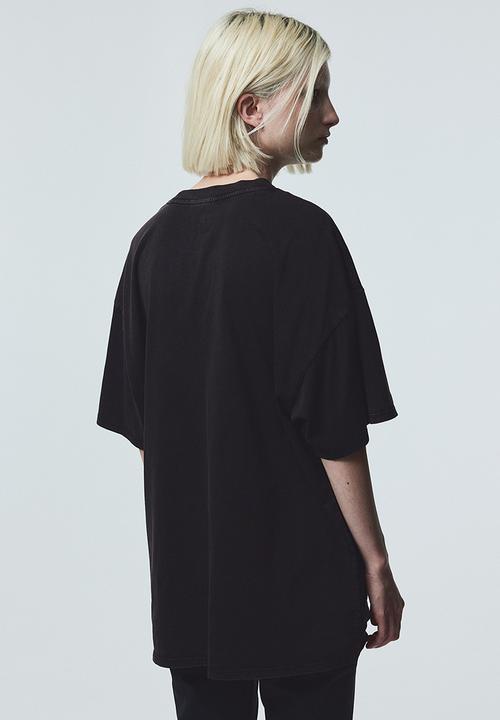 H&M - Oversized printed t-shirt - black/the who
