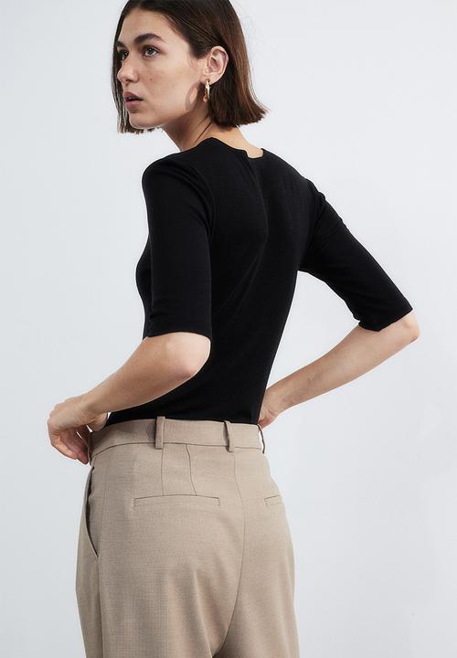 H&M - Wide trousers - beige