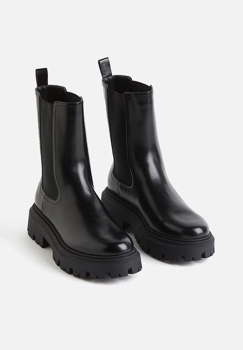 H&M - Chunky chelsea boots - black