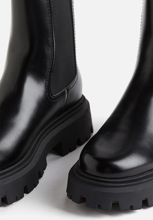 H&M - Chunky chelsea boots - black