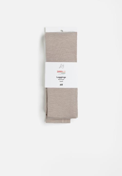 H&M - Thermolite® leggings - beige