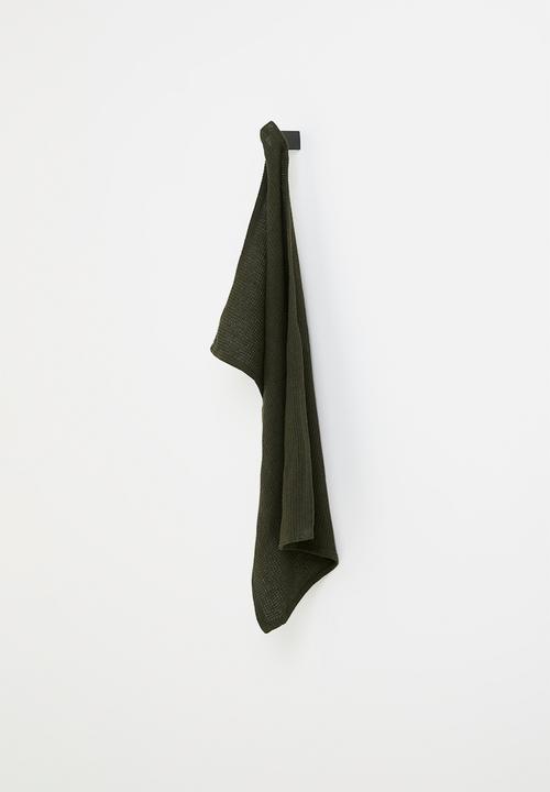 Sixth Floor - Griffin Towel Hook - Matt Black