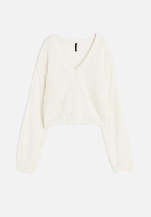 H&M - V-neck jumper - cream