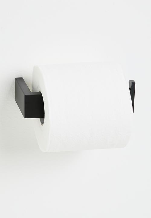 Sixth Floor - Griffin Toilet Roll Holder - Matt Black