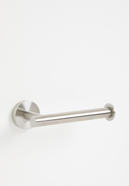 Sixth Floor - Silla Toilet Roll Holder Brushed - Chrome