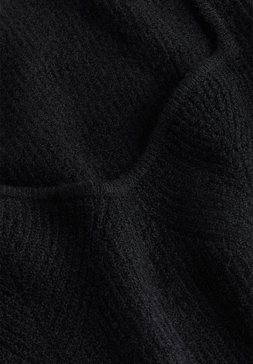 H&M - Rib-knit dress - black