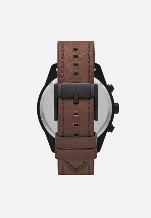 Fossil - Brox multifunction watch - brown