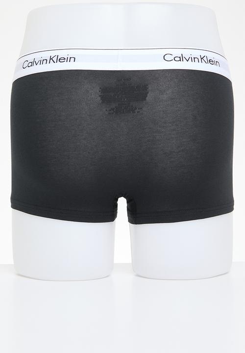 Calvin Klein - Low rise trunk 3 pack - black, white, grey heather