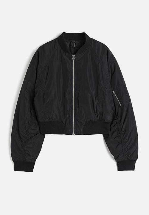 H&M - Bomber jacket - black